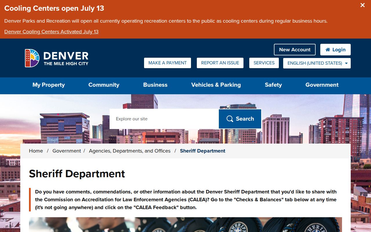 Denver County inmate records Denver Sheriff Department